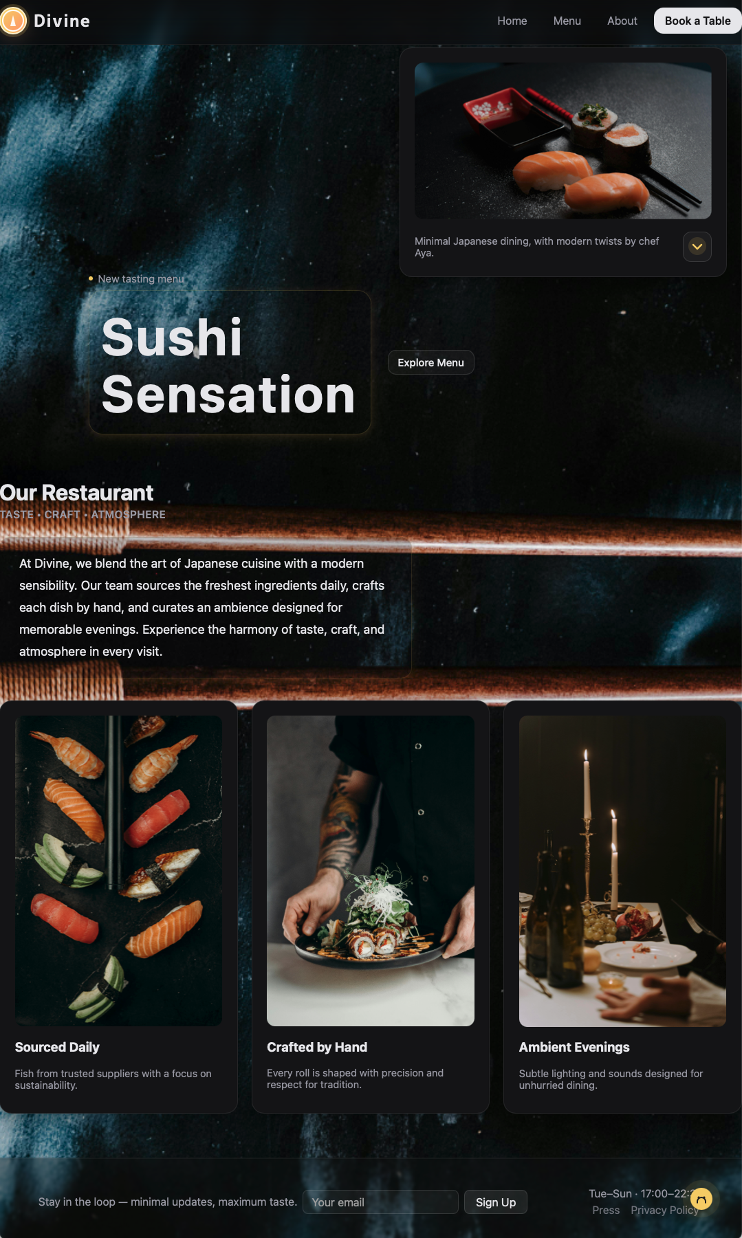 Divine - Japanese Restaurant